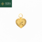 Loket Huruf Love Alphabet Pendant (EMAS 916/22K)