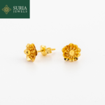 Subang Bunga Lotus Earring (EMAS 916/22K)