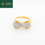 2C Cincin Ribbon Diamond Cut (EMAS 916/22K)