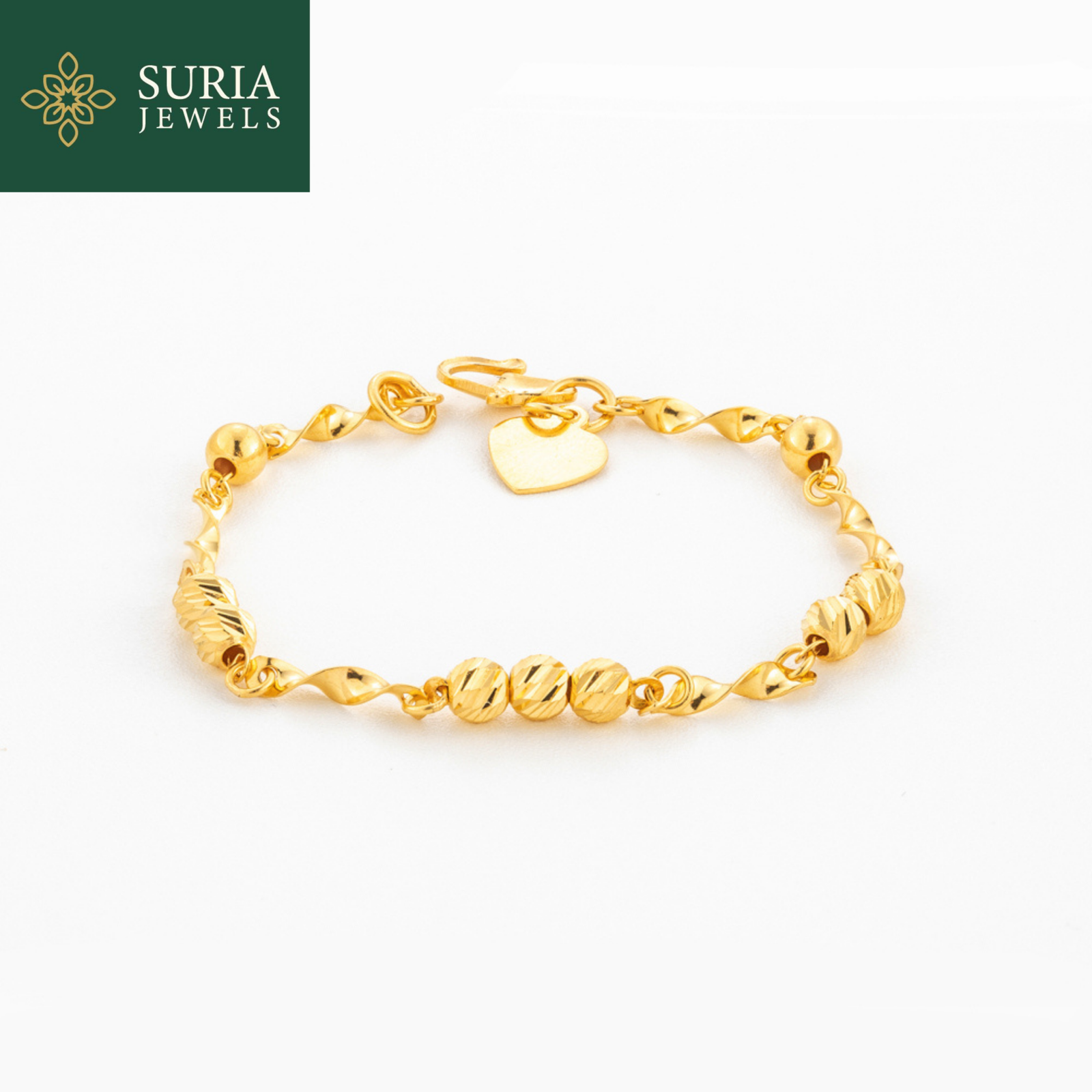 77 Baby Children Bracelet Gelang Tangan Budak (EMAS 916/22K) - Image 1