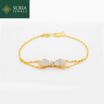 2C Rantai Tangan Ribbon Diamond Cut (EMAS 916/22K)